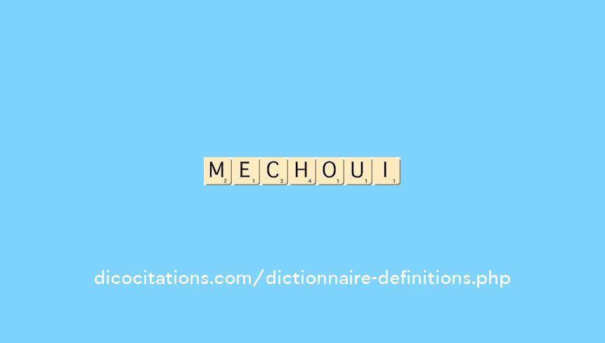 mechoui mechoui