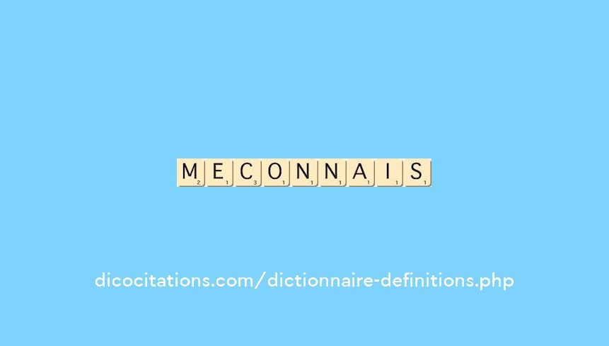 meconnais