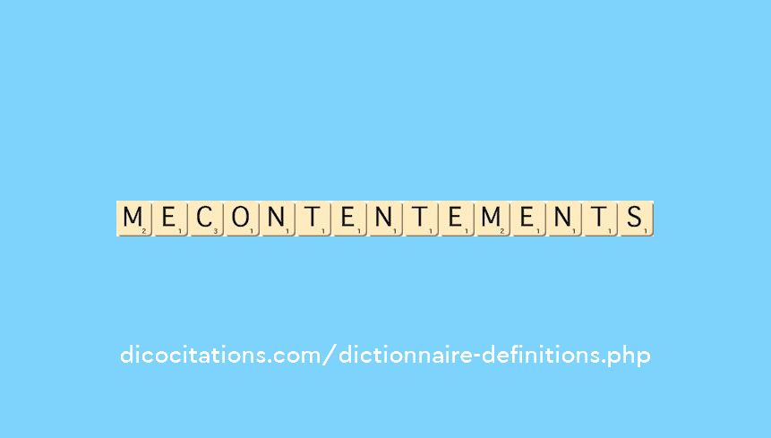 mecontentements mecontentements