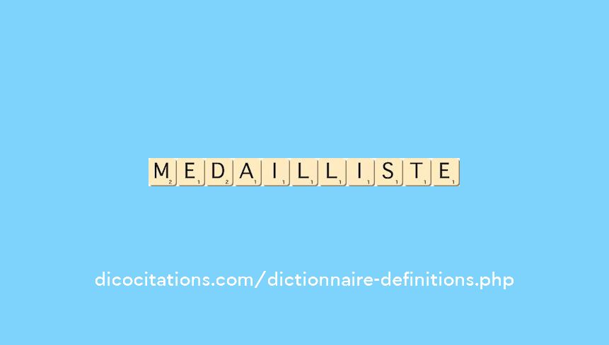 medailliste