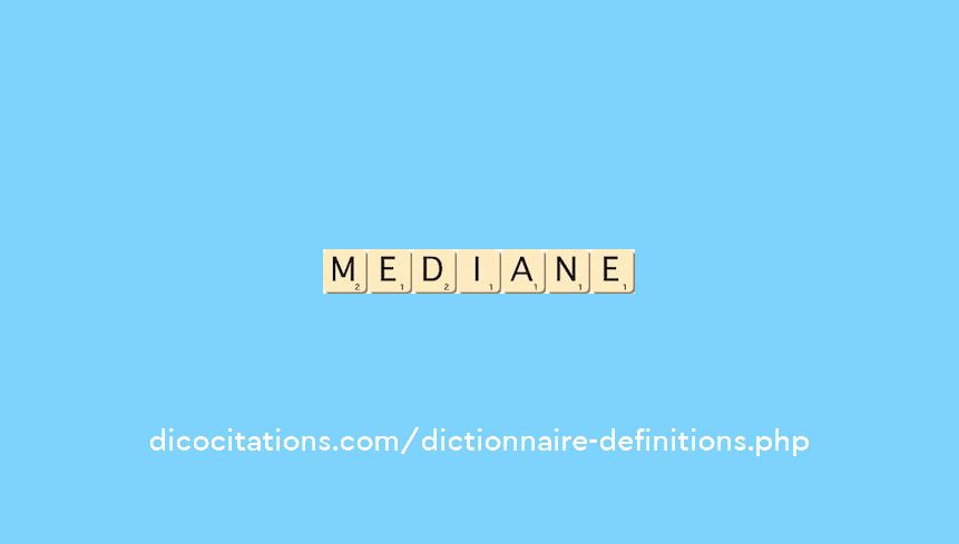mediane mediane