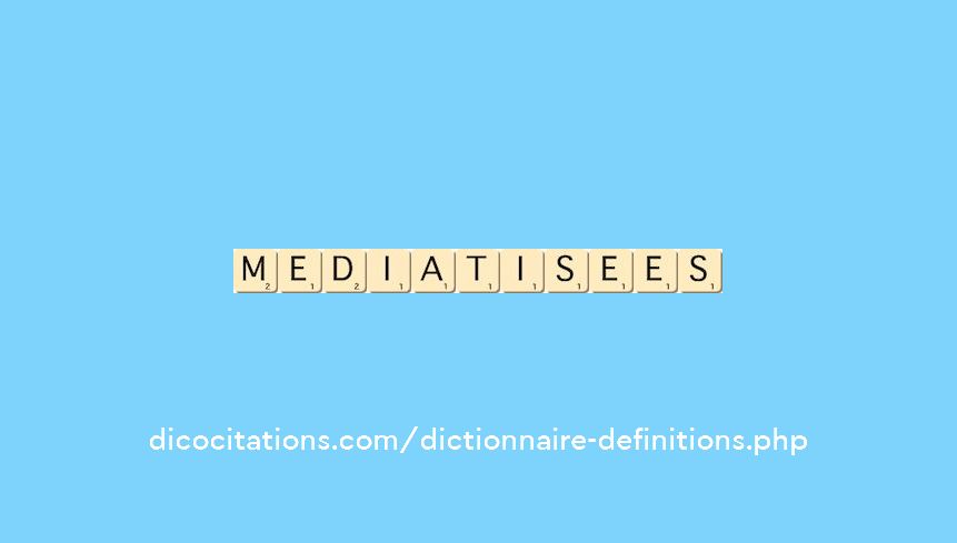 mediatisees
