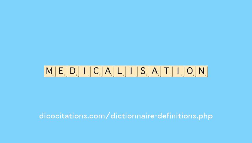 medicalisation
