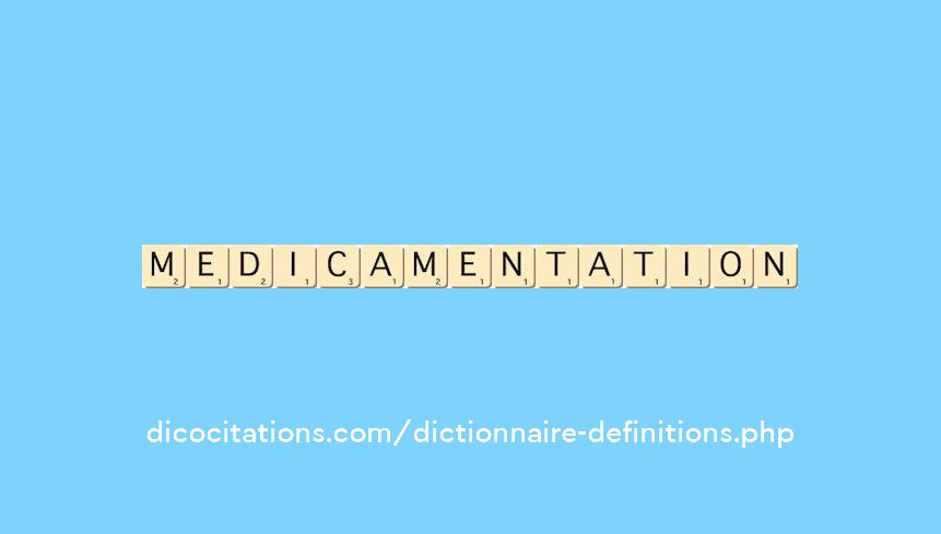medicamentation