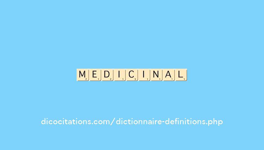 medicinal medicinal