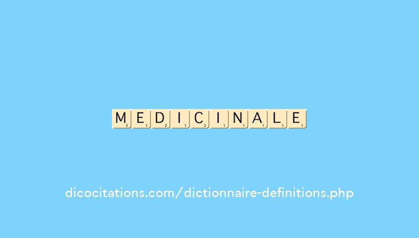 medicinale