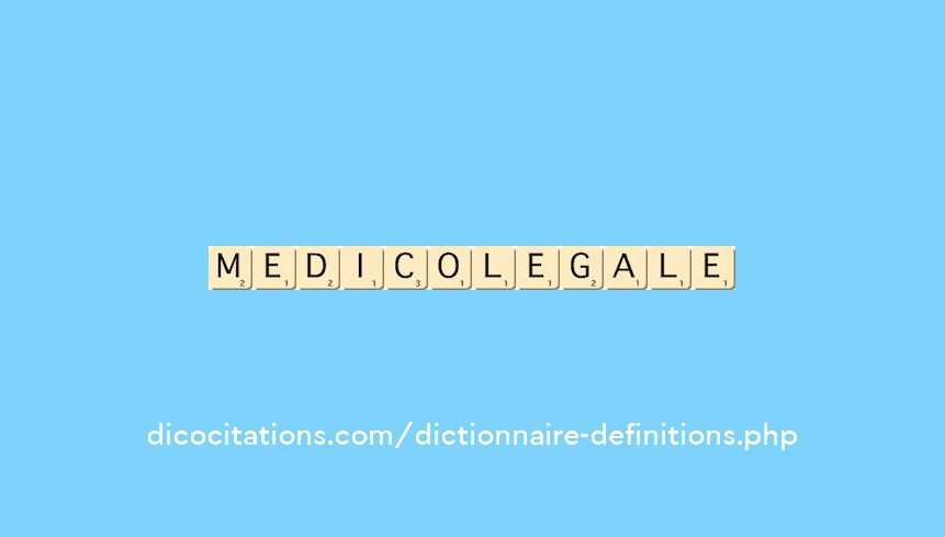 medico-legale