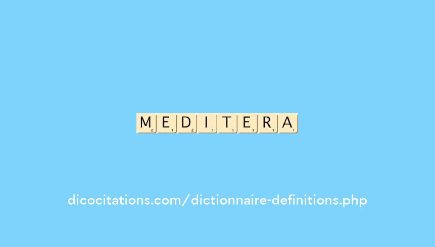 meditera meditera