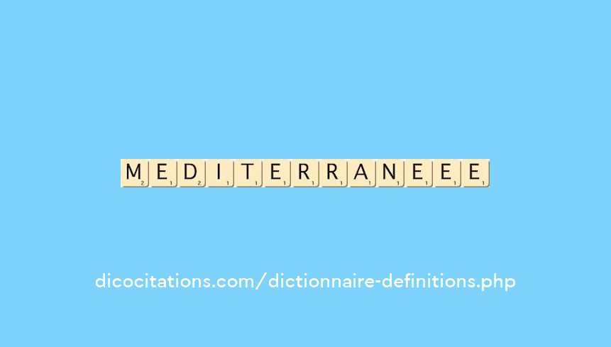 mediterrane--ee