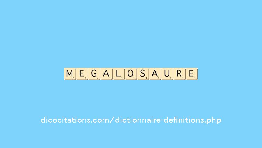 megalosaure megalosaure