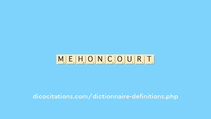 mehoncourt