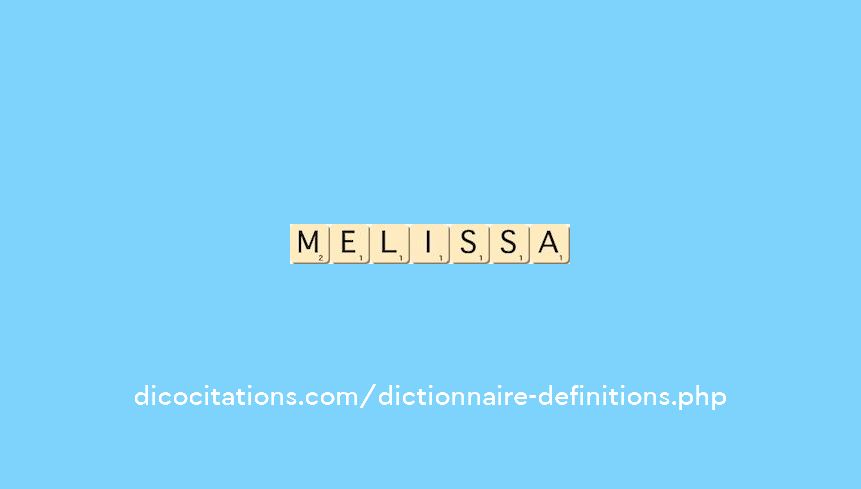 melissa melissa