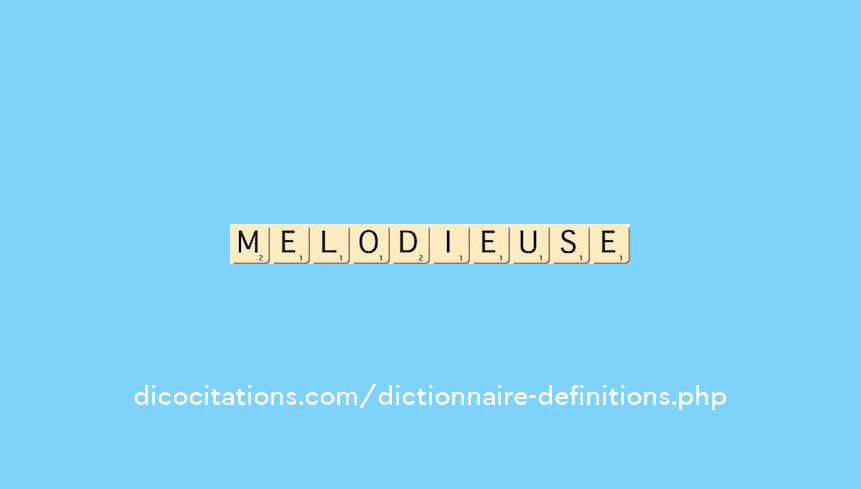 melodieuse melodieuse