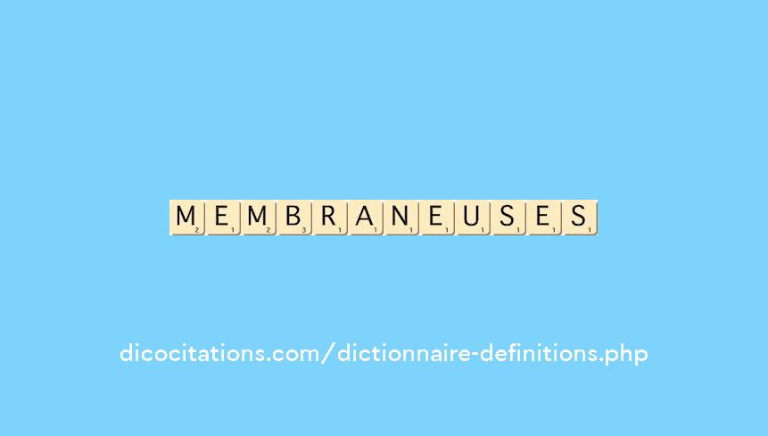membraneuses membraneuses