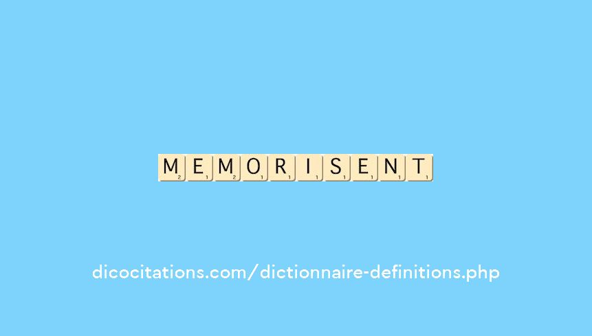 memorisent memorisent