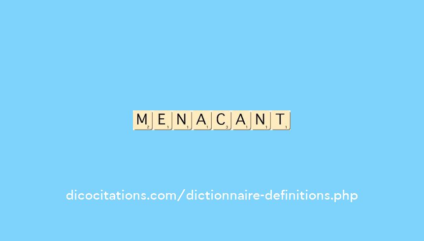 menacant menacant