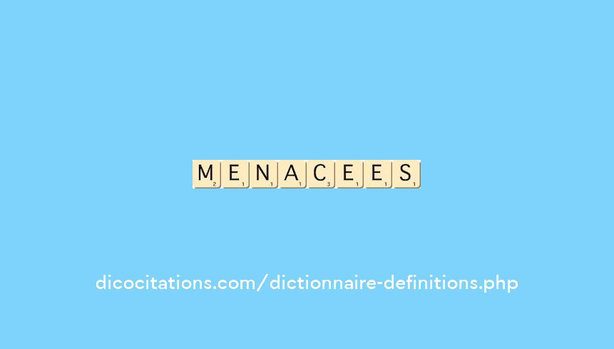 menacees