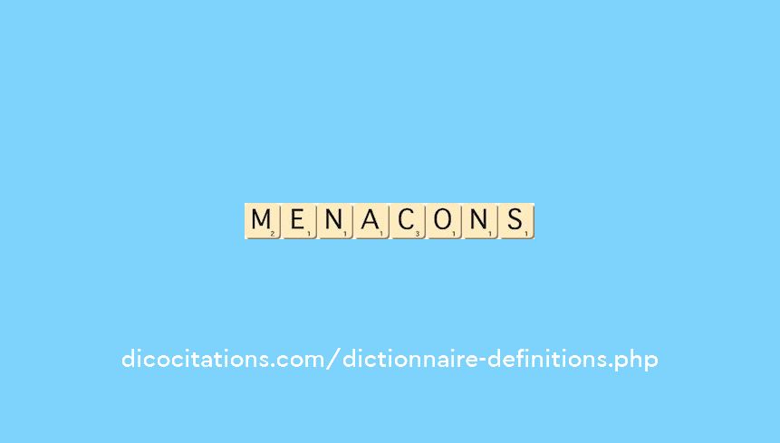 menacons