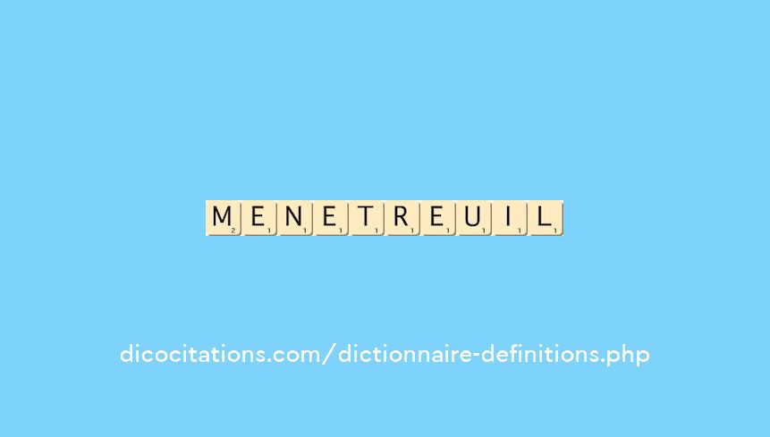 menetreuil