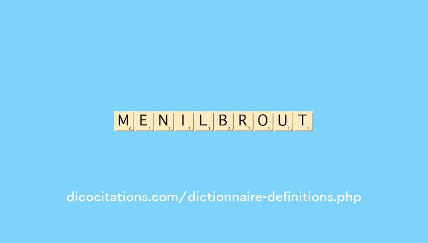 menil-brout menil-brout