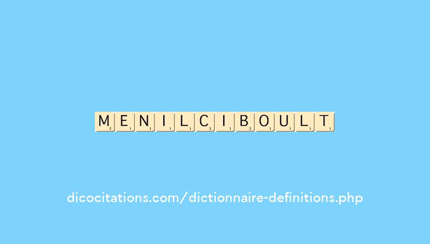 menil-ciboult