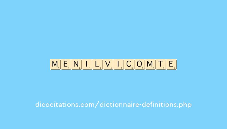 menil-vicomte