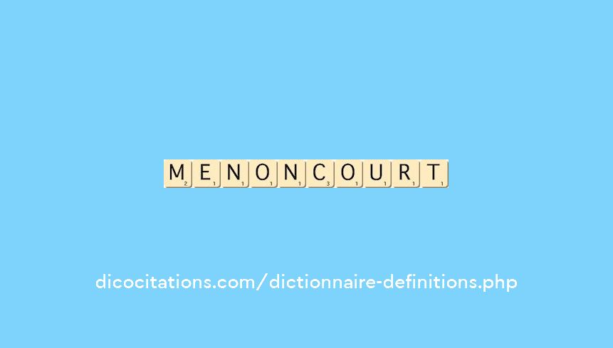 menoncourt