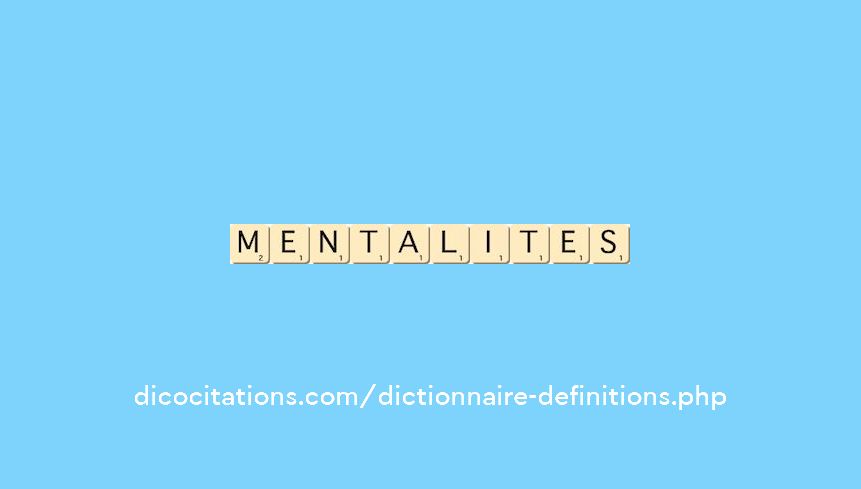 mentalites