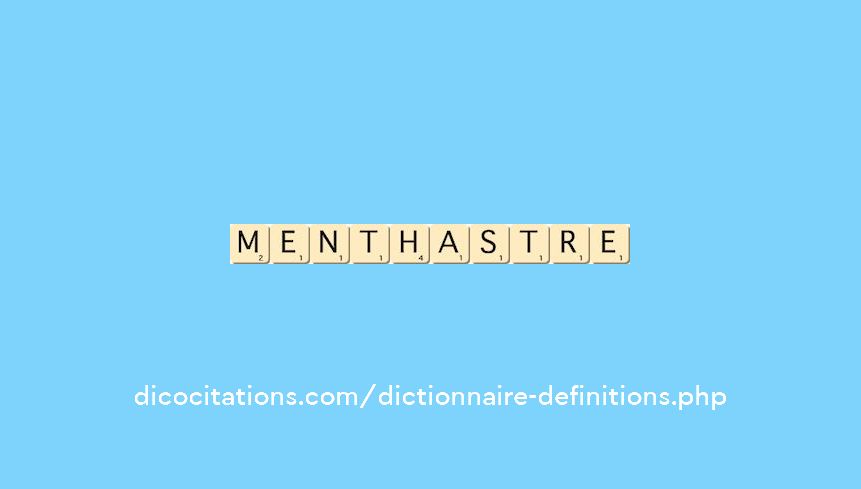 menthastre