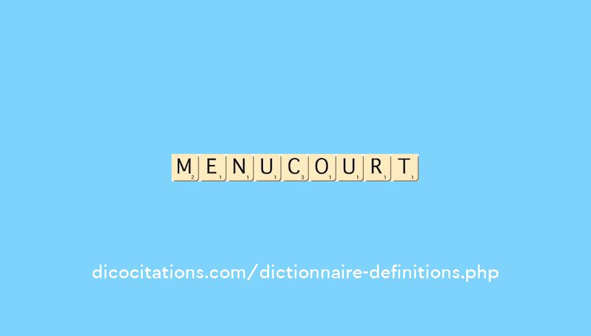 menucourt