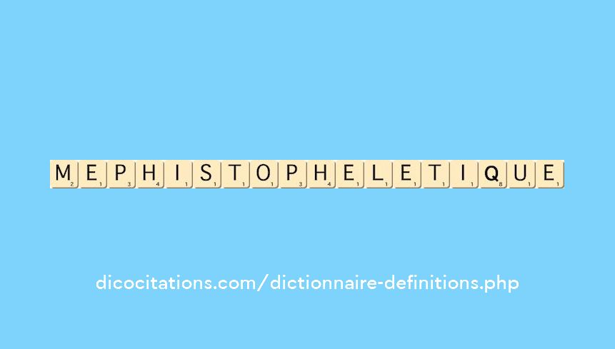 mephistopheletique