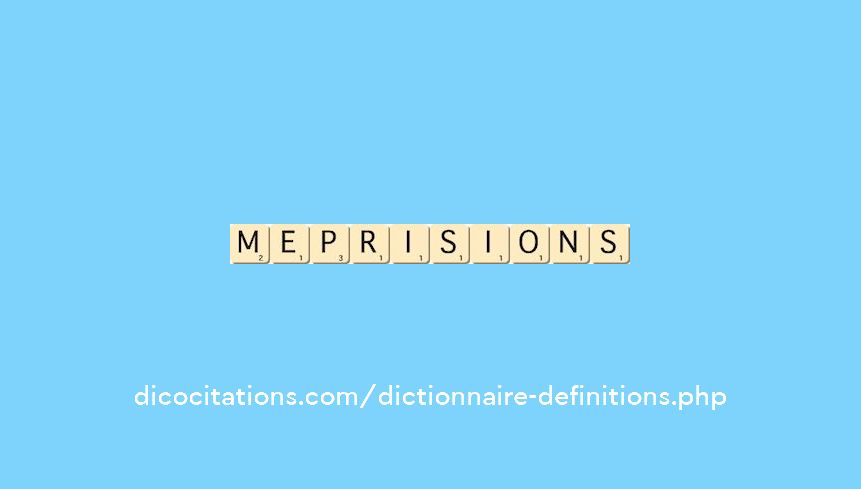 meprisions meprisions