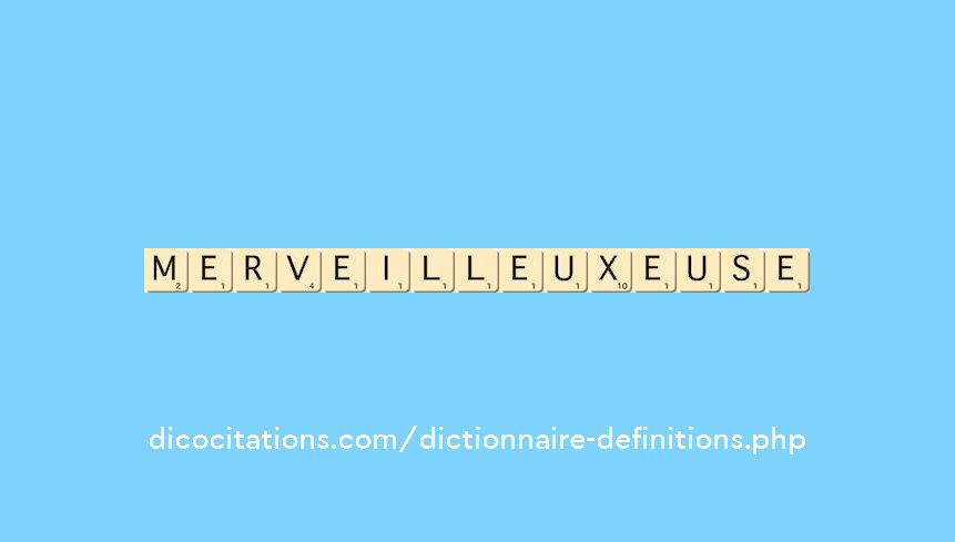 merveilleux--euse