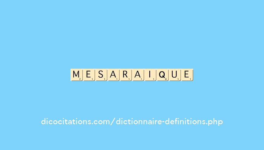 mesaraique