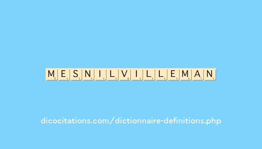 mesnil-villeman