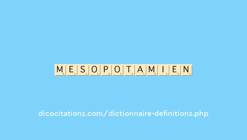 mesopotamien