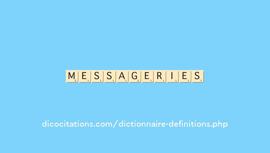 messageries messageries