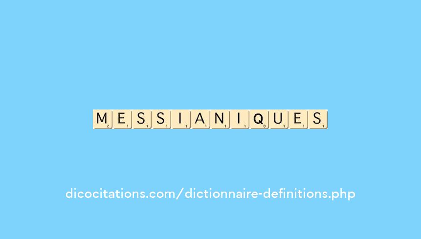 messianiques messianiques