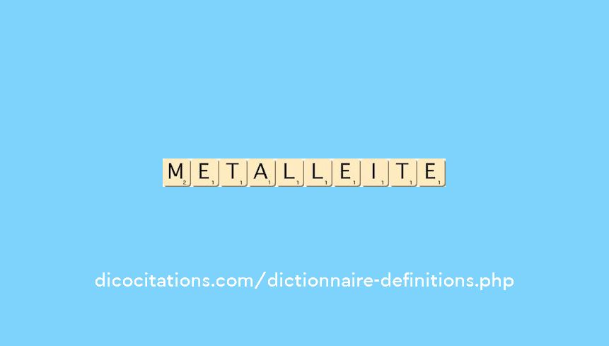 metalleite