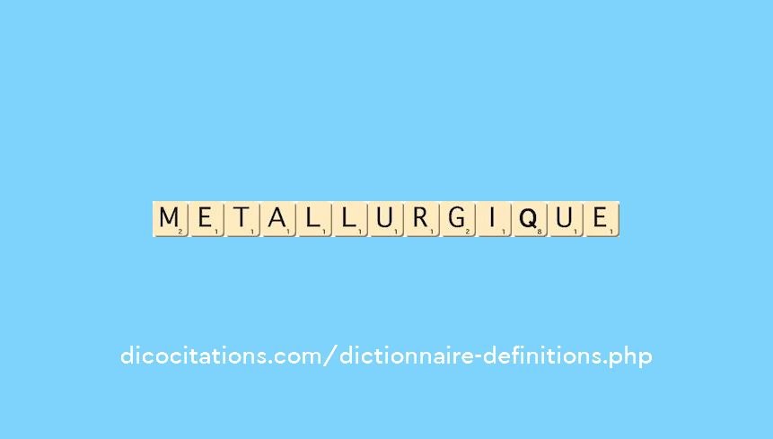 metallurgique