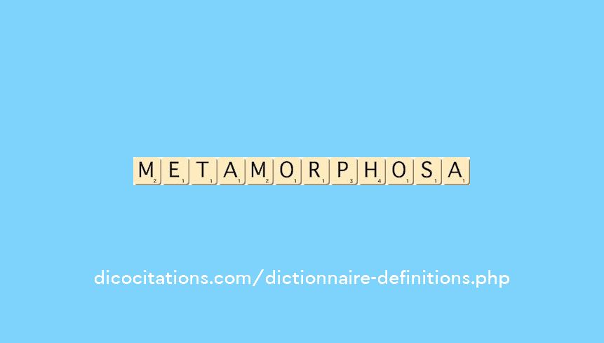 metamorphosa metamorphosa