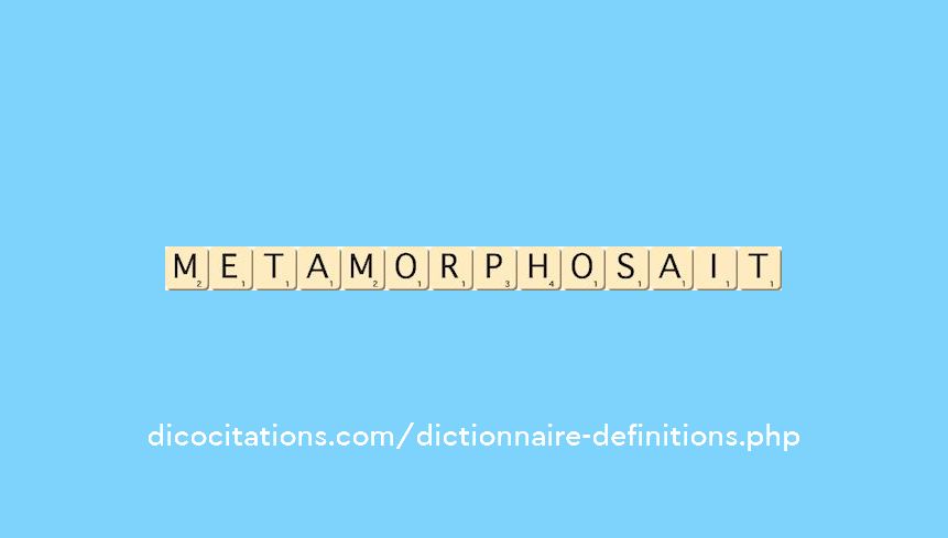 metamorphosait metamorphosait