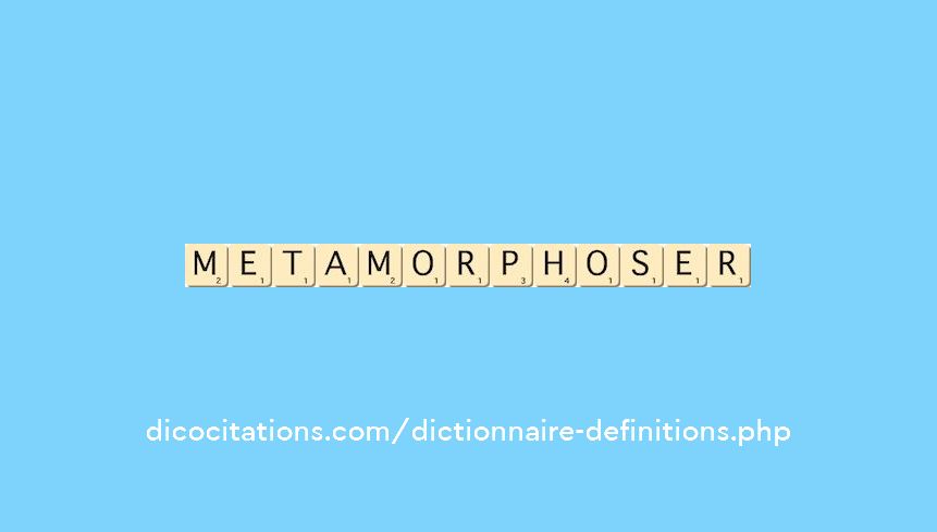 metamorphoser