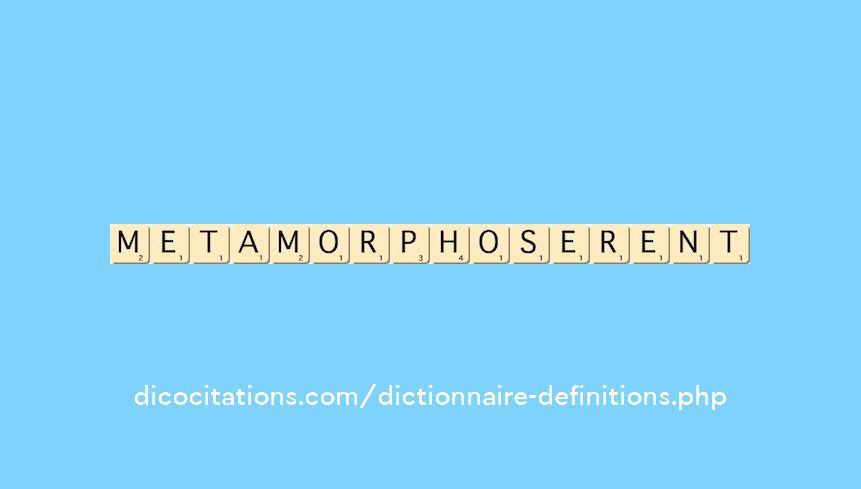 metamorphoserent metamorphoserent