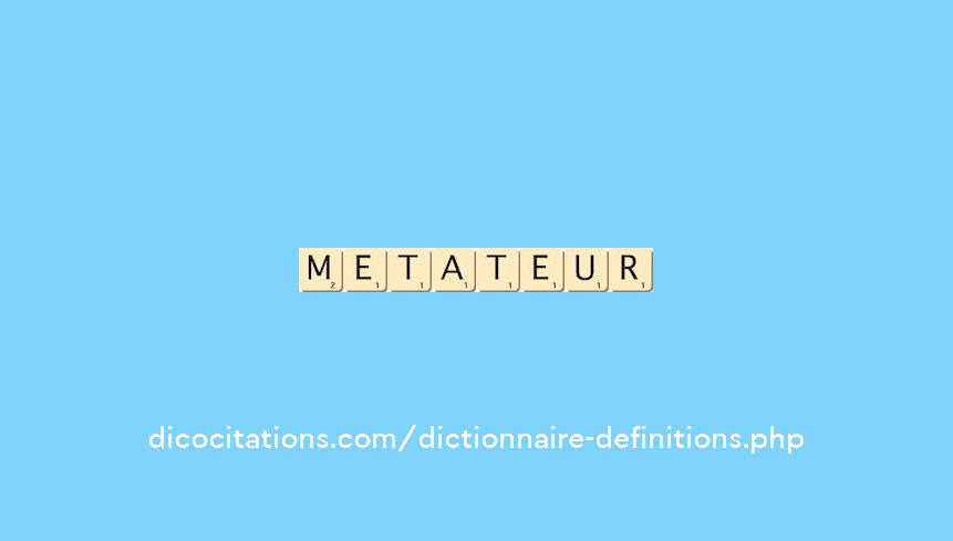 metateur