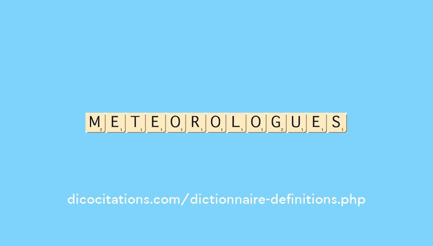 meteorologues meteorologues