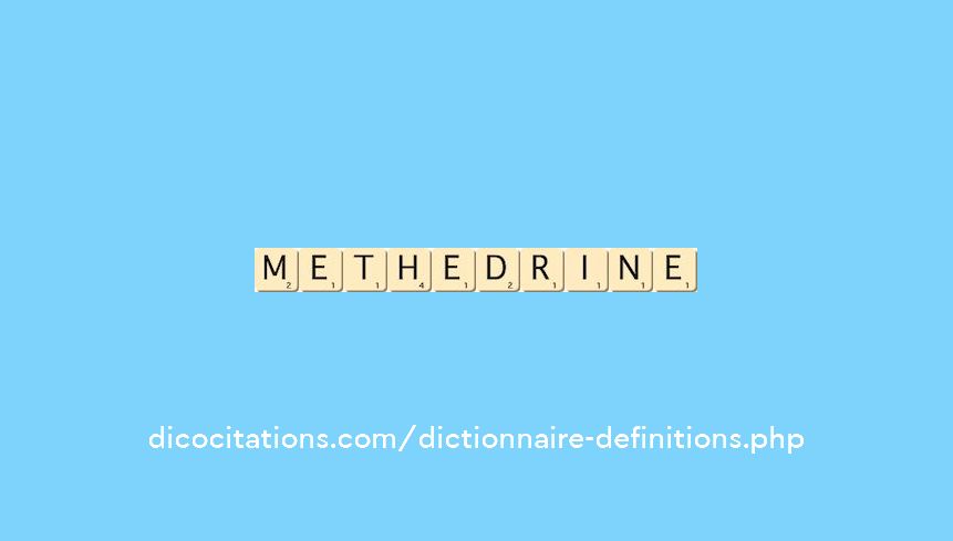 methedrine methedrine