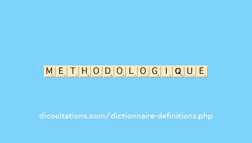 methodologique methodologique