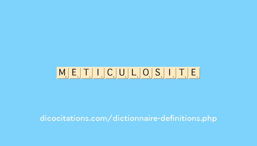 meticulosite