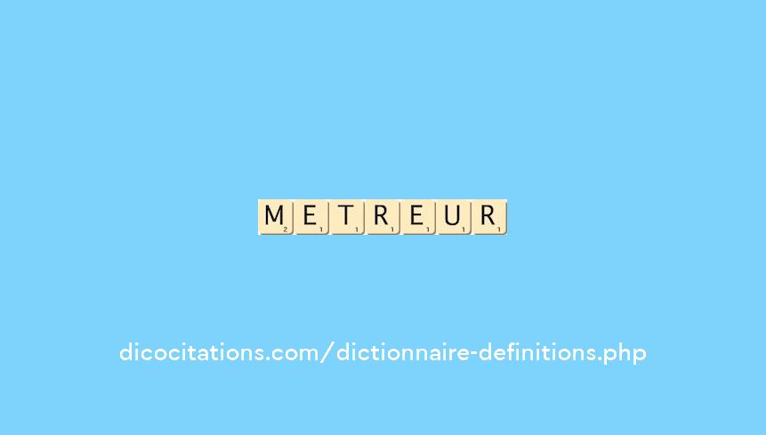 metreur metreur